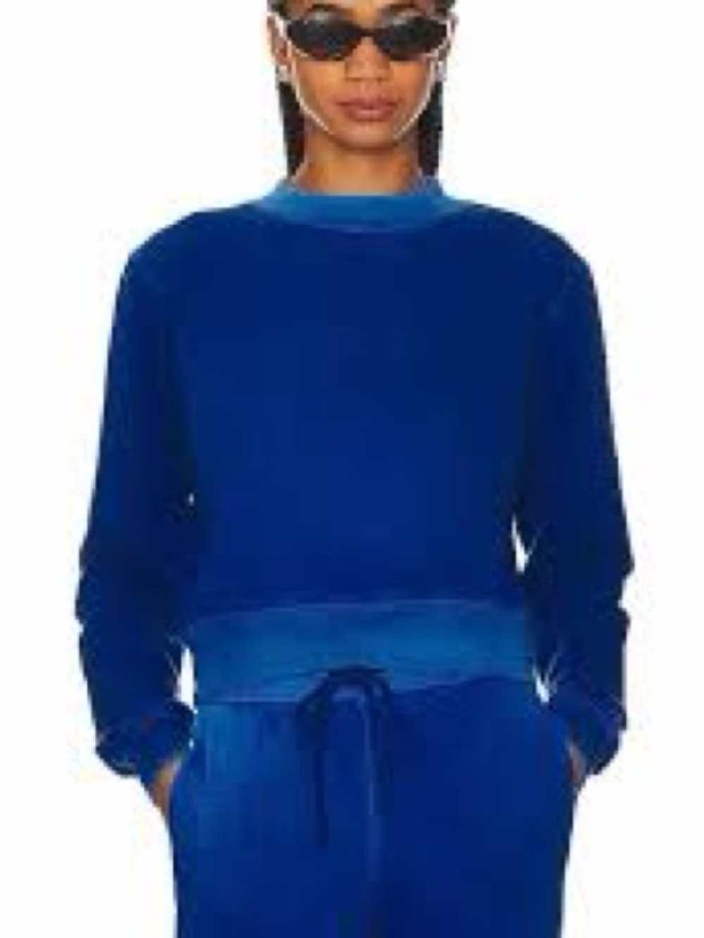 NWT Cotton Citizen Blue Crewneck Sweatshirt Size Large Made in USA Pullover